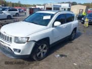 ✅ 2016 Jeep Compass High Altitude • VIN: 1C4NJDEB9GD639775 • Lot: 43569898. Listed on IAAI with 123,894 mi. Free auction sales archive from the USA and detailed vehicle history report at DreamBid. Image 2.
