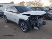 ✅ 2020 Jeep Compass Limited • VIN: 3C4NJCCB0LT200787 • Lot: 43679191. Listed on IAAI with 103,612 mi. Free auction sales archive from the USA and detailed vehicle history report at DreamBid. Image 1.