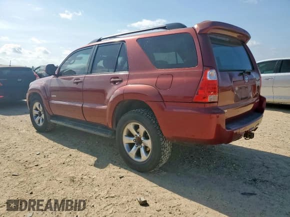 ✅ 2007 Toyota 4Runner Limited • VIN: JTEZU17RX78091307 • Lot: 65688445. Listed on Copart with 220,201 mi. Free auction sales archive from the USA and detailed vehicle history report at DreamBid. Image 2.
