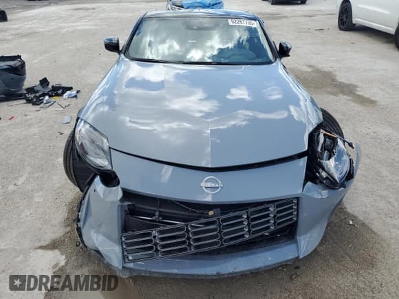 ✅ 2024 Nissan Z Performance • VIN: JN1BZ4BH6RM367096 • Lot: 62267755. Listed on Copart with 1,329 mi. Free auction sales archive from the USA and detailed vehicle history report at DreamBid. Image 5.