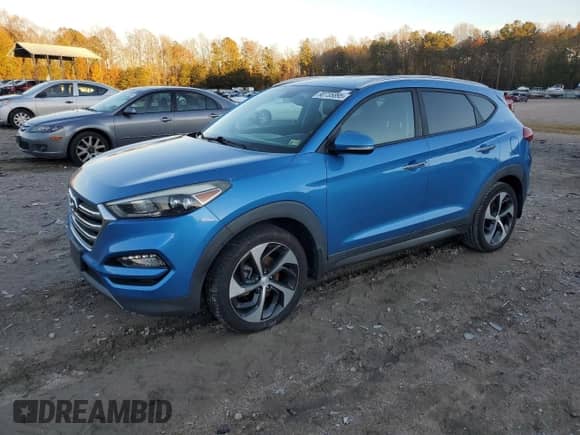 2016 Hyundai Tucson Limited with VIN KM8J33A20GU251113, listed as a Copart auction lot 90735895 with 136,096 mi miles and Clean title. Bid and sale history available at DreamBid. Image 1.