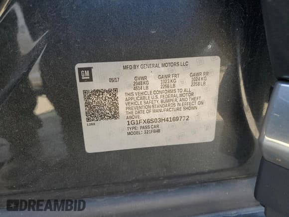 ✅ 2017 Chevrolet Bolt EV Premier • VIN: 1G1FX6S03H4169772 • Lot: 56277144. Wystawiony na Copart z przebiegiem 67 057 mil. Bezpłatny archiwum sprzedaży aukcyjnych z USA i szczegółowy raport historii pojazdu na DreamBid. Zdjęcie 13.