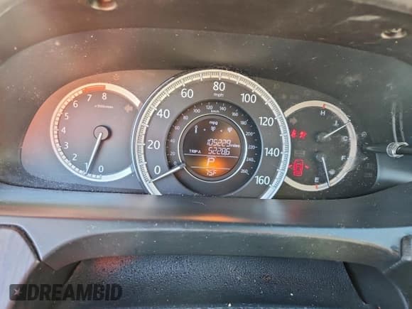 ✅ 2015 Honda Accord EX-L • VIN: 1HGCR2F81FA004817 • Lot: 95732675. Listed on Copart with 105,229 mi. Free auction sales archive from the USA and detailed vehicle history report at DreamBid. Image 9.