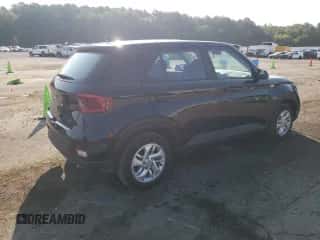 2021 Hyundai Venue SE with VIN KMHRB8A31MU114530, listed as a Copart auction lot 68025124 with 61,291 mi miles and Salvage title. Bid and sale history available at DreamBid. Image 3.