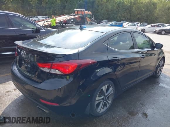 ✅ 2016 Hyundai Elantra Sport • VIN: KMHDH4AH5GU650396 • Lot: 43232167. Listed on IAAI with 111,527 mi. Free auction sales archive from the USA and detailed vehicle history report at DreamBid. Image 4.