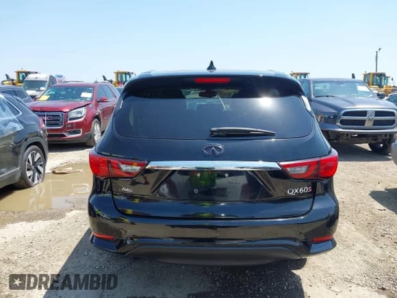 ✅ 2020 Infiniti QX60 Luxe • VIN: 5N1DL0MM9LC516314 • Lot: 42211223. Listed on IAAI with 112,796 mi. Free auction sales archive from the USA and detailed vehicle history report at DreamBid. Image 16.