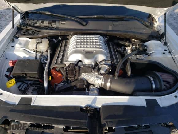 2021 Dodge Challenger SRT Hellcat с VIN 2C3CDZC95MH585857, выставлен на аукционе Copart как лот 52012375 с пробегом Не указан миль и Списание • Salvage title. История ставок и продаж доступна на DreamBid. Изображение 11.