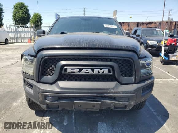 2021 Ram 1500 Warlock z VIN 1C6RR6GT7MS504076, wystawiony jako Copart lot #68470805 z przebiegiem 80 571 mil mil oraz Szkoda całkowita • Salvage title. Historia ofert i sprzedaży dostępna na DreamBid. Obrazek 5.