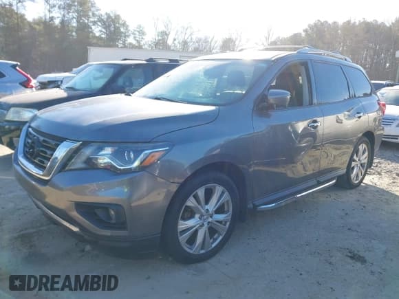 ✅ 2018 Nissan Pathfinder S • VIN: 5N1DR2MN6JC671225 • Lot: 43928021. Wystawiony na IAAI z przebiegiem 260 000 mil. Bezpłatny archiwum sprzedaży aukcyjnych z USA i szczegółowy raport historii pojazdu na DreamBid. Zdjęcie 14.