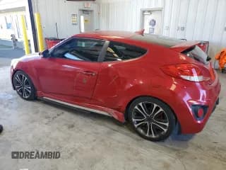 ✅ 2016 Hyundai Veloster Turbo • VIN: KMHTC6AE0GU253755 • Lot: 81824244. Wystawiony na Copart z przebiegiem 56 179 mil. Bezpłatny archiwum sprzedaży aukcyjnych z USA i szczegółowy raport historii pojazdu na DreamBid. Zdjęcie 2.