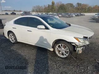 ✅ 2012 Nissan Maxima S • VIN: 1N4AA5AP0CC858913 • Lot: 43769925. Listed on IAAI with Not provided. Free auction sales archive from the USA and detailed vehicle history report at DreamBid. Image 1.