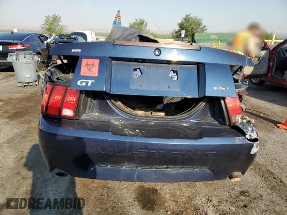 ✅ 2002 Ford Mustang GT Deluxe • VIN: 1FAFP45X02F159142 • Lot: 63851605. Listed on Copart with Not provided. Free auction sales archive from the USA and detailed vehicle history report at DreamBid. Image 6.