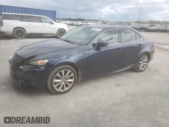 ✅ 2014 Lexus IS 250 • VIN: JTHBF1D22E5019201 • Lot: 86542775. Wystawiony na Copart z przebiegiem 253 188 mil. Bezpłatny archiwum sprzedaży aukcyjnych z USA i szczegółowy raport historii pojazdu na DreamBid. Zdjęcie 1.