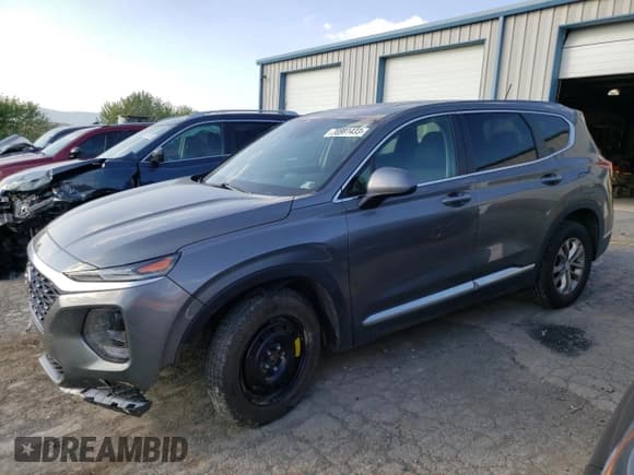 ✅ 2019 Hyundai Santa Fe SE • VIN: 5NMS2CAD0KH128019 • Lot: 70981433. Wystawiony na Copart z przebiegiem 50 255 mil. Bezpłatny archiwum sprzedaży aukcyjnych z USA i szczegółowy raport historii pojazdu na DreamBid. Zdjęcie 1.