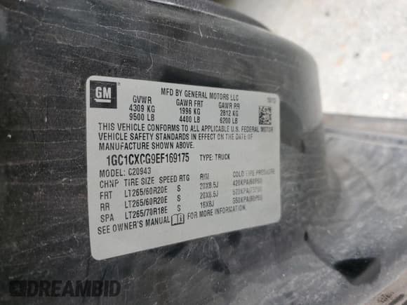 ✅ 2014 Chevrolet Silverado 2500HD LT • VIN: 1GC1CXCG9EF169175 • Lot: 75117894. Wystawiony na Copart z przebiegiem 204 163 mil. Bezpłatny archiwum sprzedaży aukcyjnych z USA i szczegółowy raport historii pojazdu na DreamBid. Zdjęcie 12.