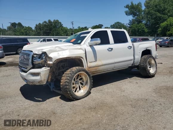 ✅ 2016 GMC Sierra 1500 Denali • VIN: 3GTP1PEC7GG369421 • Lot: 55854155. Listed on Copart with Not provided. Free auction sales archive from the USA and detailed vehicle history report at DreamBid. Image 1.