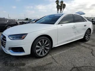 ✅ 2020 Audi A4 Premium • VIN: WAUGMAF47LA065443 • Лот: 71277465. Опубликован ранее на Copart с пробегом 47 958 миль. Бесплатный доступ к архиву аукционных продаж из США и подробный отчёт об истории автомобиля на DreamBid. Изображение 1.