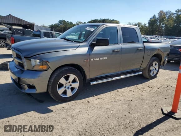 ✅ 2012 Ram 1500 Express • VIN: 1C6RD6KT0CS318836 • Lot: 91989305. Listed on Copart with 150,500 mi. Free auction sales archive from the USA and detailed vehicle history report at DreamBid. Image 1.