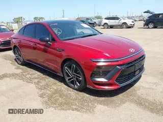 ✅ 2025 Hyundai Sonata N Line • VIN: KMHL54JC1SA432734 • Лот: 42007491. Размещён на IAAI с пробегом 5 611 миль миль. Получите бесплатный доступ к архиву аукционных продаж из США и посмотрите подробный отчёт об истории автомобиля на DreamBid. Изображение 1.