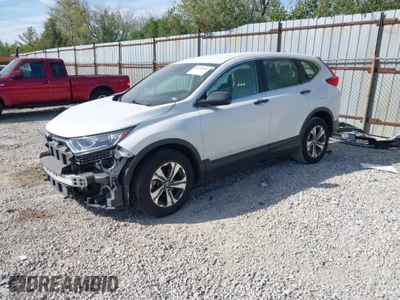 ✅ 2019 Honda CR-V LX • VIN: 2HKRW6H36KH225374 • Lot: 43346636. Listed on IAAI with 119,863 mi. Free auction sales archive from the USA and detailed vehicle history report at DreamBid. Image 2.
