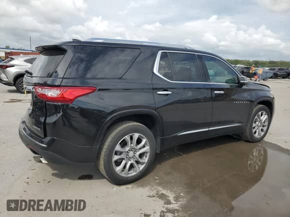 2021 Chevrolet Traverse Premier с VIN 1GNERKKW4MJ146479, выставлен на аукционе Copart как лот 70419845 с пробегом 35 468 миль миль и Списание • Salvage title. История ставок и продаж доступна на DreamBid. Изображение 3.