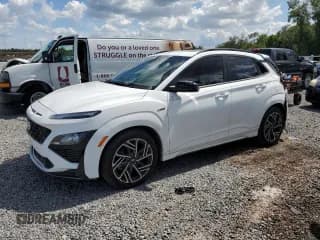 ✅ 2023 Hyundai Kona N Line • VIN: KM8K33A30PU000945 • Лот: 61163535. Опубликован ранее на Copart с пробегом 38 399 миль. Бесплатный доступ к архиву аукционных продаж из США и подробный отчёт об истории автомобиля на DreamBid. Изображение 1.