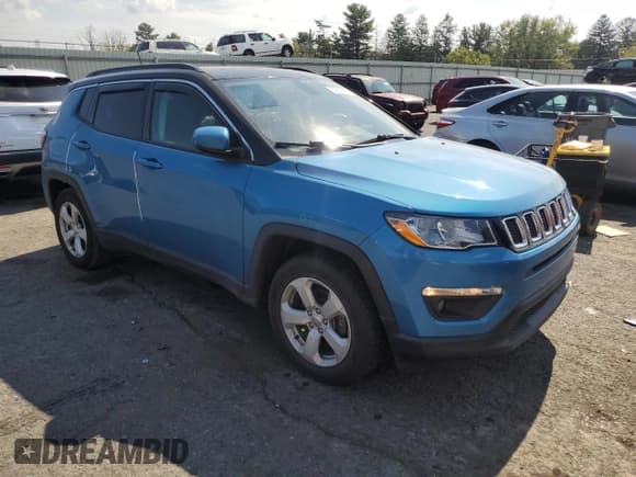 ✅ 2018 Jeep Compass Altitude • VIN: 3C4NJCBB0JT181981 • Lot: 80626715. Listed on Copart with 68,605 mi. Free auction sales archive from the USA and detailed vehicle history report at DreamBid. Image 4.