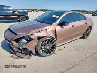 ✅ 2022 Mercedes-Benz CLA 250 • VIN: W1K5J4GB1NN249585 • Lot: 68383695. Listed on Copart with 40,812 mi. Free auction sales archive from the USA and detailed vehicle history report at DreamBid. Image 1.