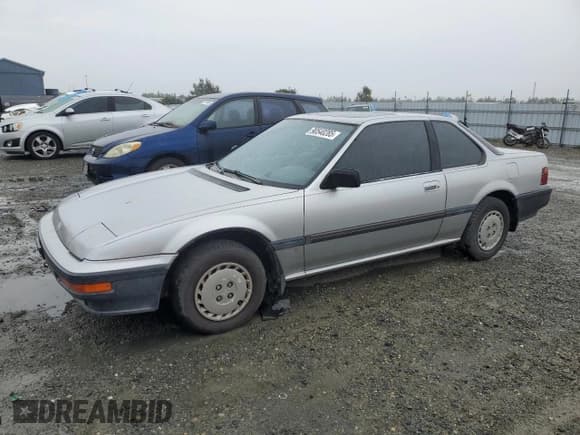 ✅ 1988 Honda Prelude • VIN: JHMBA4224JC026661 • Лот: 90540285. Опубликован ранее на Copart с пробегом 124 577 миль. Бесплатный доступ к архиву аукционных продаж из США и подробный отчёт об истории автомобиля на DreamBid. Изображение 1.