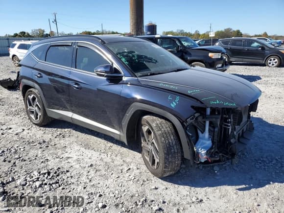 ✅ 2023 Hyundai Tucson Limited • VIN: KM8JE3AE1PU251559 • Lot: 91272775. Listed on Copart with 32,716 mi. Free auction sales archive from the USA and detailed vehicle history report at DreamBid. Image 4.