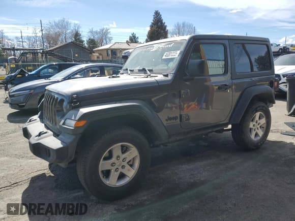 ✅ 2022 Jeep Wrangler Sport S • VIN: 1C4GJXAG7NW203889 • Lot: 46301355. Listed on Copart with 49,071 mi. Free auction sales archive from the USA and detailed vehicle history report at DreamBid. Image 1.