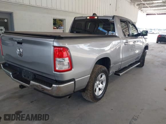 ✅ 2021 Ram 1500 Lone Star • VIN: 1C6RREBG8MN503523 • Lot: 43499582. Listed on IAAI with 89,784 mi. Free auction sales archive from the USA and detailed vehicle history report at DreamBid. Image 4.