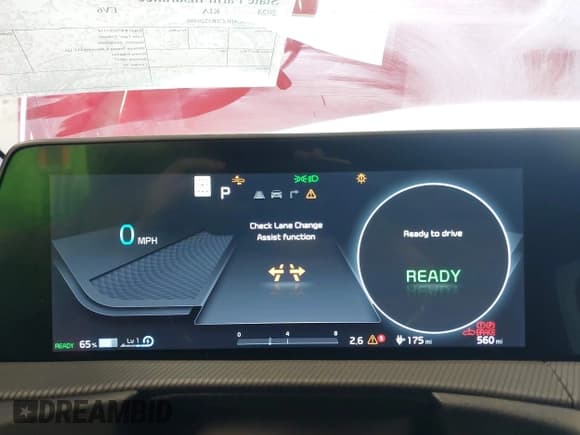 ✅ 2024 Kia EV6 GT-Line • VIN: KNDC4DLC5R5220488 • Lot: 42012333. Wystawiony na IAAI z przebiegiem 560 mil. Bezpłatny archiwum sprzedaży aukcyjnych z USA i szczegółowy raport historii pojazdu na DreamBid. Zdjęcie 7.