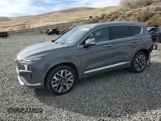 ✅ 2022 Hyundai Santa Fe Calligraphy • VIN: 5NMS5DAL7NH396784 • Лот: 89703515. Опубликован ранее на Copart с пробегом 57 337 миль. Бесплатный доступ к архиву аукционных продаж из США и подробный отчёт об истории автомобиля на DreamBid. Изображение 1.