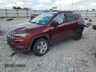 ✅ 2022 Jeep Compass Latitude • VIN: 3C4NJDBB9NT110077 • Lot: 69926025. Wystawiony na Copart z przebiegiem 14 226 mil. Bezpłatny archiwum sprzedaży aukcyjnych z USA i szczegółowy raport historii pojazdu na DreamBid. Zdjęcie 1.