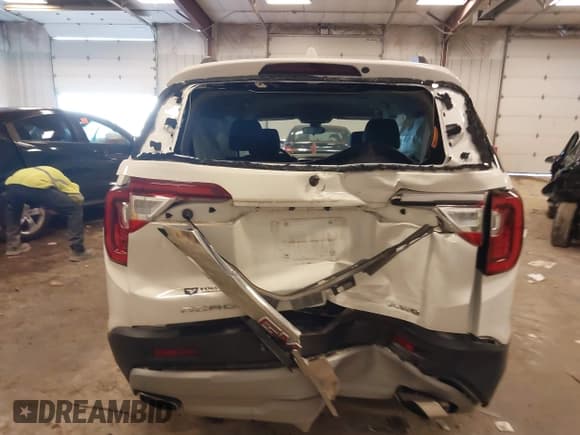 ✅ 2021 GMC Acadia SLE • VIN: 1GKKNRLS6MZ182496 • Lot: 43521990. Listed on IAAI with 36,751 mi. Free auction sales archive from the USA and detailed vehicle history report at DreamBid. Image 16.