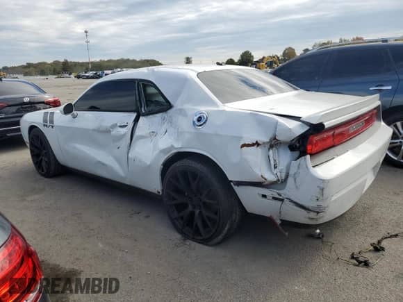 2012 Dodge Challenger R/T Plus с VIN 2C3CDYBT0CH259227, выставлен на аукционе Copart как лот 86333155 с пробегом Не указан миль и Списание • Salvage title. История ставок и продаж доступна на DreamBid. Изображение 2.