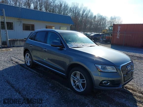 ✅ 2015 Audi Q5 Premium Plus • VIN: WA1LFAFP5FA082827 • Lot: 43856979. Listed on IAAI with 77,495 mi. Free auction sales archive from the USA and detailed vehicle history report at DreamBid. Image 1.