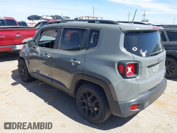 ✅ 2020 Jeep Renegade Altitude • VIN: ZACNJABB2LPL80283 • Lot: 41807207. Listed on IAAI with 50,635 mi. Free auction sales archive from the USA and detailed vehicle history report at DreamBid. Image 3.