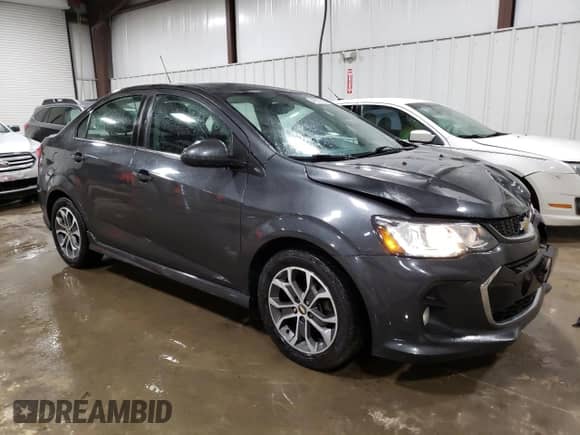 2017 Chevrolet Sonic LT with VIN 1G1JD5SG2H4101991, listed as a Copart auction lot 48972003 with 54,931 mi miles and . Bid and sale history available at DreamBid. Image 4.