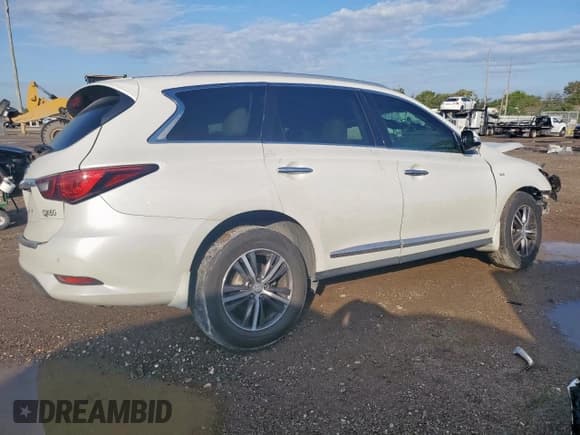 ✅ 2019 Infiniti QX60 Luxe • VIN: 5N1DL0MNXKC532089 • Lot: 83980625. Listed on Copart with Not provided. Free auction sales archive from the USA and detailed vehicle history report at DreamBid. Image 3.
