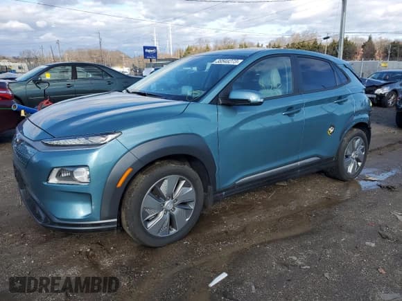 ✅ 2021 Hyundai Kona Ultimate • VIN: KM8K53AG3MU103981 • Лот: 38548273. Опубликован ранее на Copart с пробегом 8 305 миль. Бесплатный доступ к архиву аукционных продаж из США и подробный отчёт об истории автомобиля на DreamBid. Изображение 1.