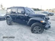 ✅ 2022 Jeep Wrangler Unlimited High Tide • VIN: 1C4HJXDG1NW134486 • Lot: 75280764. Listed on Copart with 61,282 mi. Free auction sales archive from the USA and detailed vehicle history report at DreamBid. Image 4.