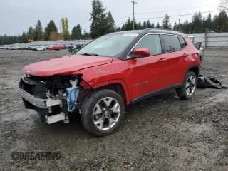 ✅ 2020 Jeep Compass Limited • VIN: 3C4NJDCB3LT132569 • Lot: 91805125. Wystawiony na Copart z przebiegiem 38 520 mil. Bezpłatny archiwum sprzedaży aukcyjnych z USA i szczegółowy raport historii pojazdu na DreamBid. Zdjęcie 1.