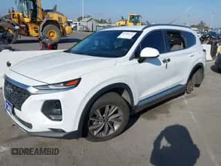 2020 Hyundai Santa Fe SEL with VIN 5NMS33AD9LH143083, listed as a IAAI auction lot 43385274 with 60,666 mi miles and . Bid and sale history available at DreamBid. Image 2.