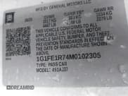 ✅ 2021 Chevrolet Camaro 1SS • VIN: 1G1FE1R74M0102305 • Lot: 41395915. Listed on IAAI with 55,215 mi. Free auction sales archive from the USA and detailed vehicle history report at DreamBid. Image 9.