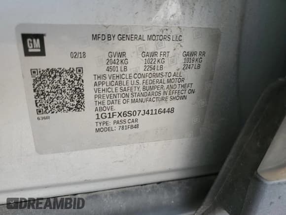 ✅ 2018 Chevrolet Bolt EV Premier • VIN: 1G1FX6S07J4116448 • Lot: 59465074. Wystawiony na Copart z przebiegiem 43 911 mil. Bezpłatny archiwum sprzedaży aukcyjnych z USA i szczegółowy raport historii pojazdu na DreamBid. Zdjęcie 12.