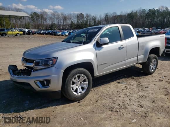 2019 Chevrolet Colorado 4WD LT с VIN 1GCHTCEN2K1232824, выставлен на аукционе Copart как лот 43776455 с пробегом 58 795 миль миль и Списание • Salvage title. История ставок и продаж доступна на DreamBid. Изображение 1.