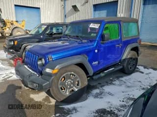✅ 2018 Jeep Wrangler Sport • VIN: 1C4GJXAN9JW227667 • Lot: 97043195. Listed on Copart with 31,902 mi. Free auction sales archive from the USA and detailed vehicle history report at DreamBid. Image 1.