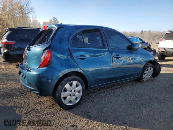 ✅ 2017 Nissan Micra S • VIN: 3N1CK3CP4HL266463 • Лот: 85882525. Опубликован ранее на Copart с пробегом Не указан. Бесплатный доступ к архиву аукционных продаж из США и подробный отчёт об истории автомобиля на DreamBid. Изображение 3.